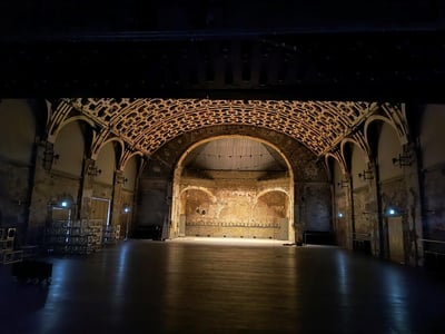 Inspection of performance venue