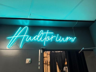 Auditorium Signage
