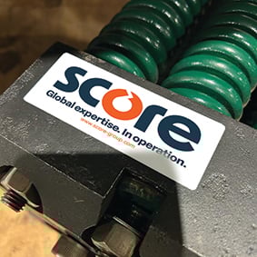 Stickers and pavement signs