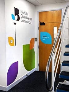 Dl Office Interior Graphics And Branding Norfolk Chambers Of Commerce 2019.jpg