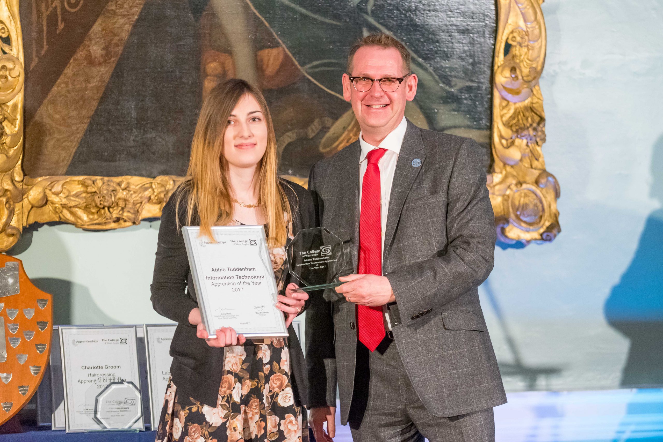 Norse apprentice wins top college award