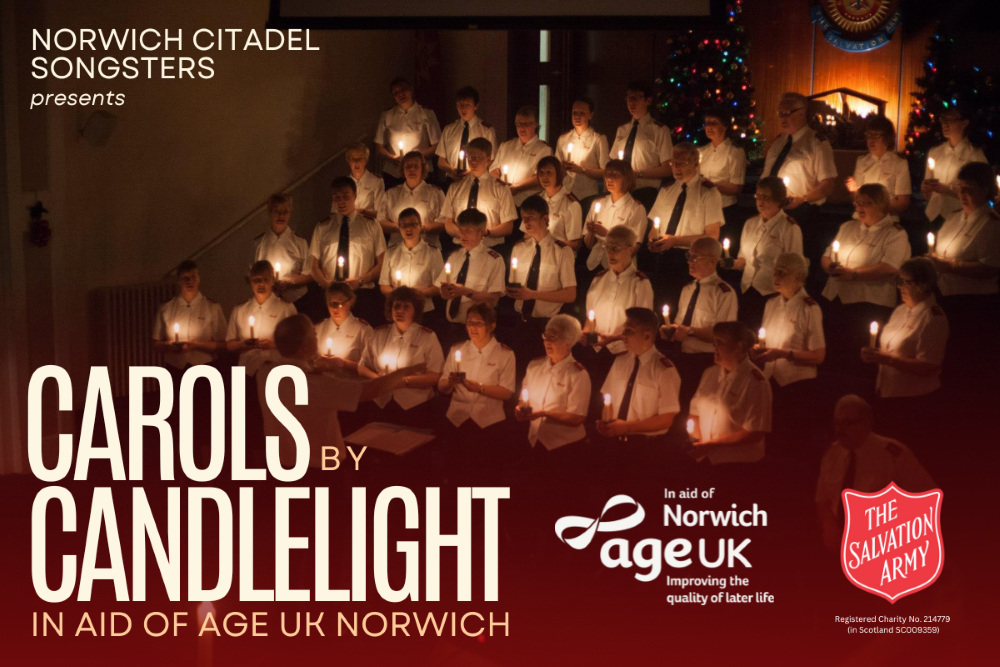 Carols by Candlelight poster 