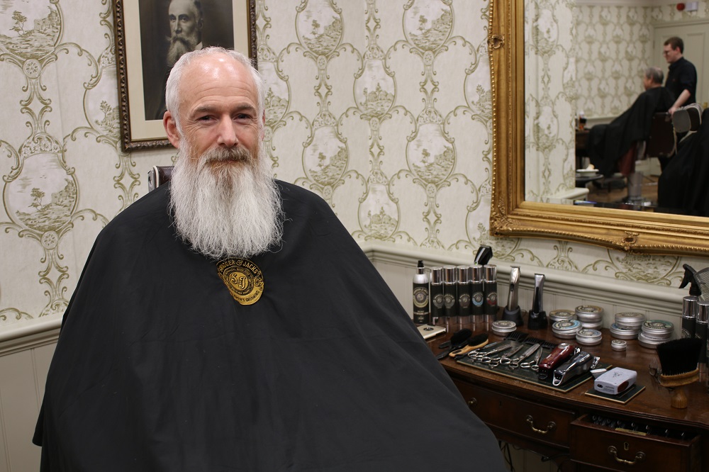 David Mcquade Before His Beard Shave