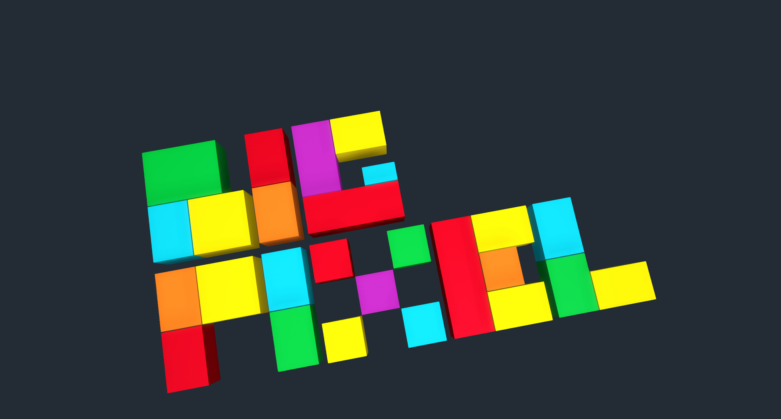 Big Pixel logo on a grey background