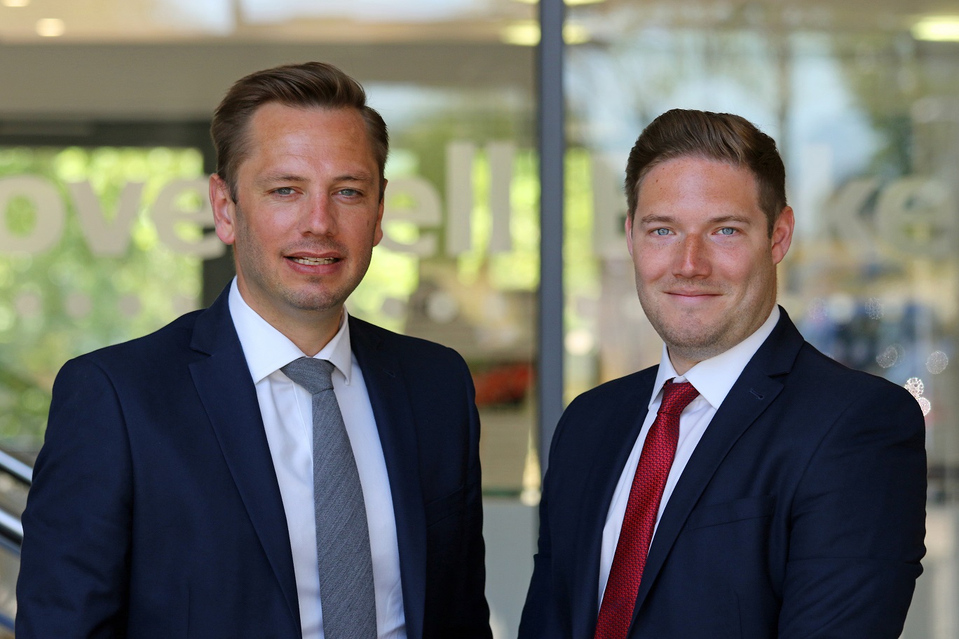 Matt Sturman (right) with Corporate Finance Partner Matt Crawley