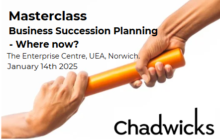 Chadwicks Masterclass. Business Succession Planning.