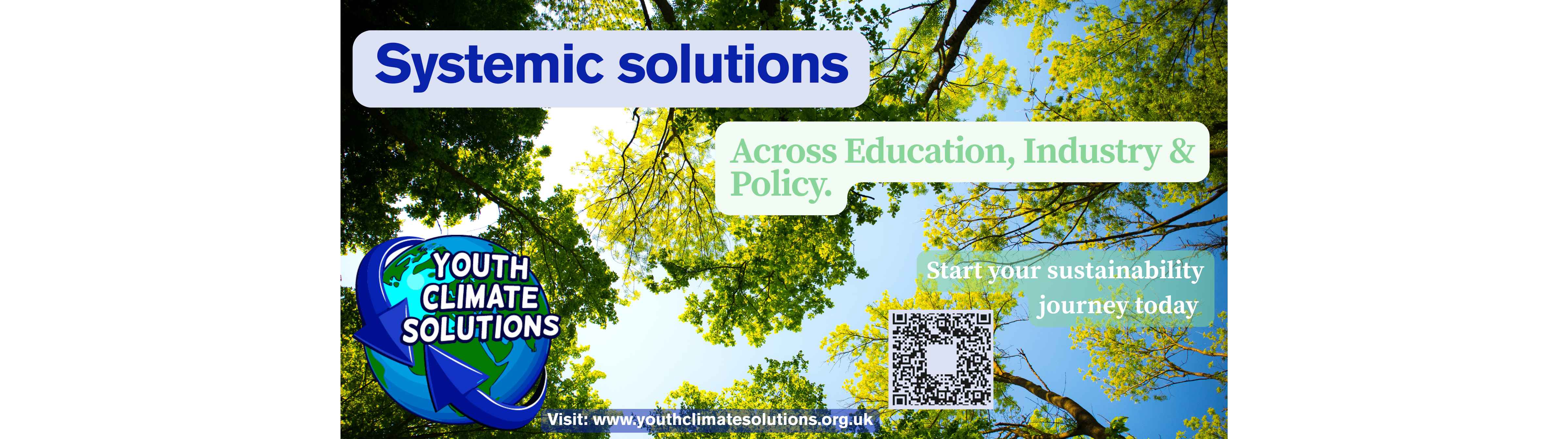 YCS Banner- Systemic Solutions-Start Your Sustainability Journey Today