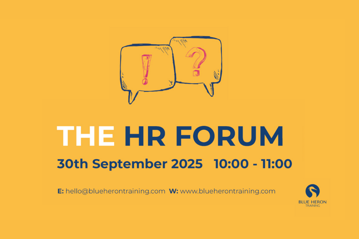 Blue Heron Training HR Forum