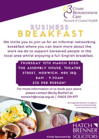 Cruse Business Breakfast 2020