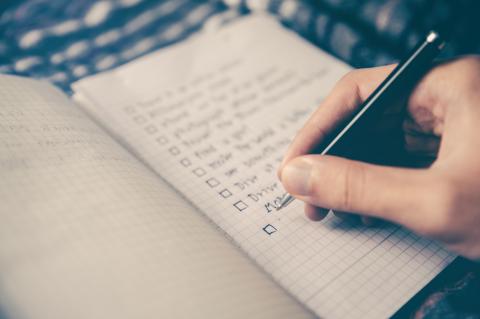 Annual Plan Checklist