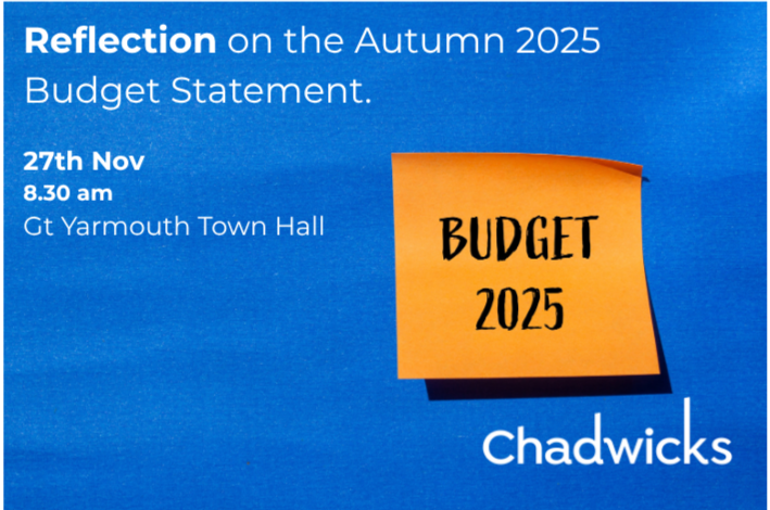 Autumn 2025 Budget Review Poster