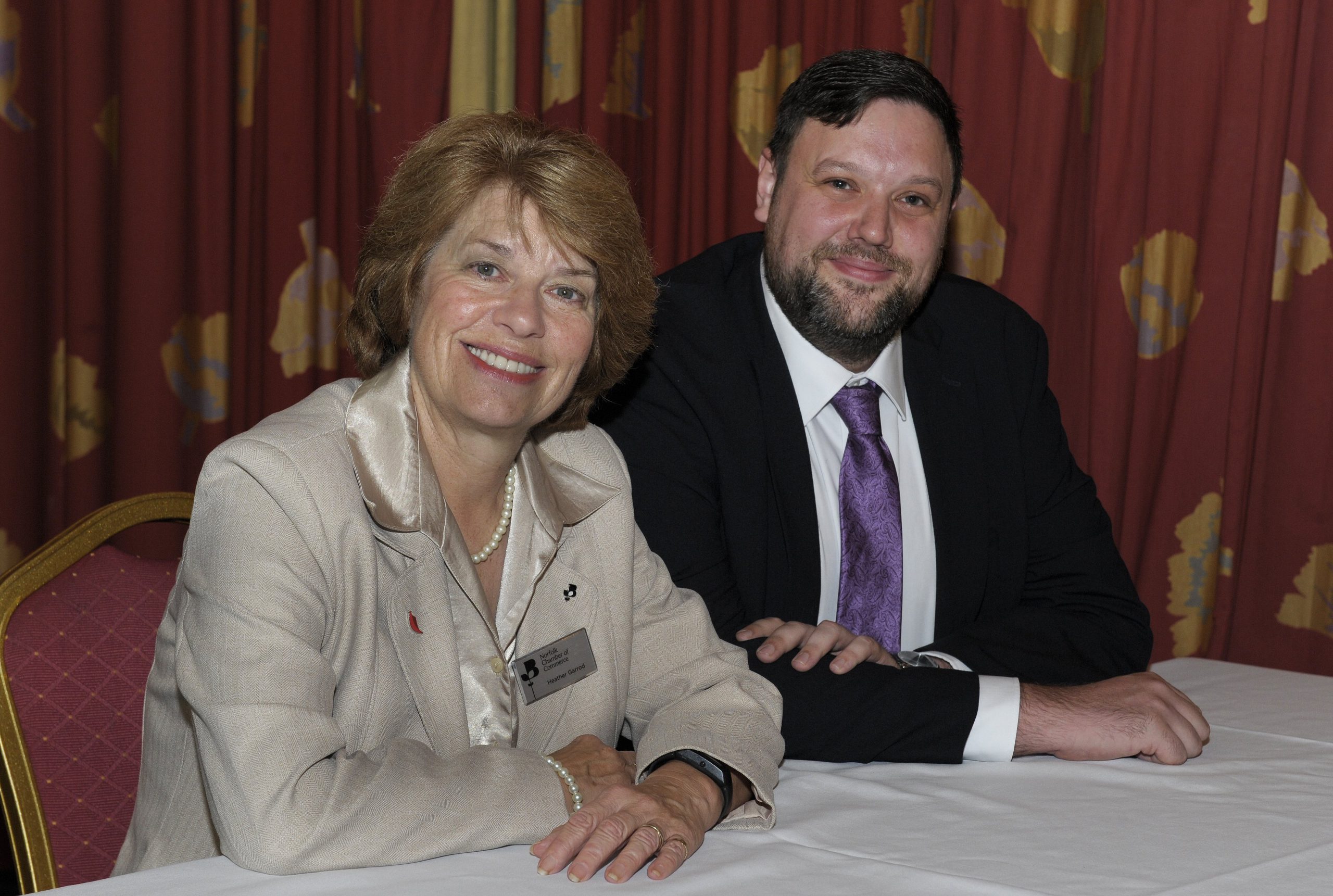 Michael Baldwin Takes Over As President Of West Norfolk Chamber Council From Heather Garrod