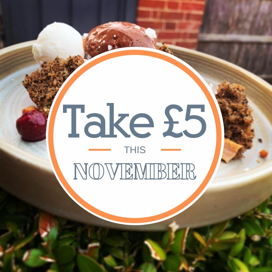 Take £5 this November at The Norfolk Mead