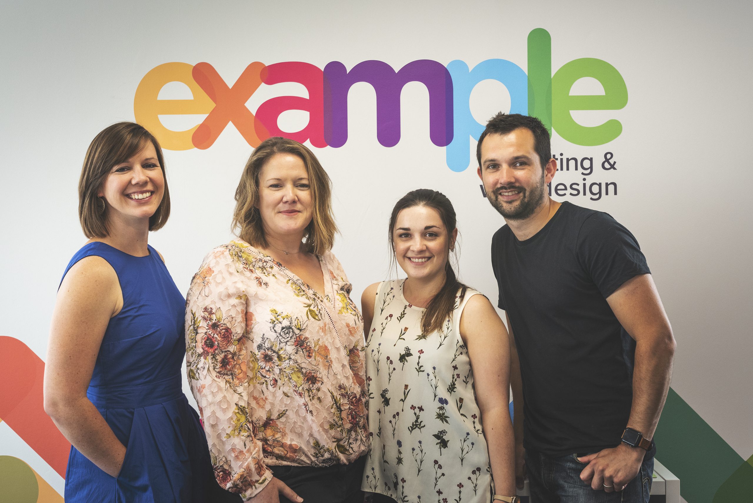 The team at Example Marketing and Web Design