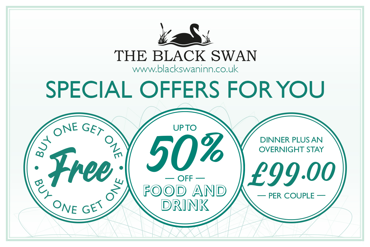 Special offers from The Black Swan Inn