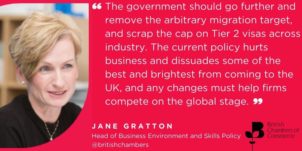 Jane Gratton, British Chambers: "a Positive First Step"