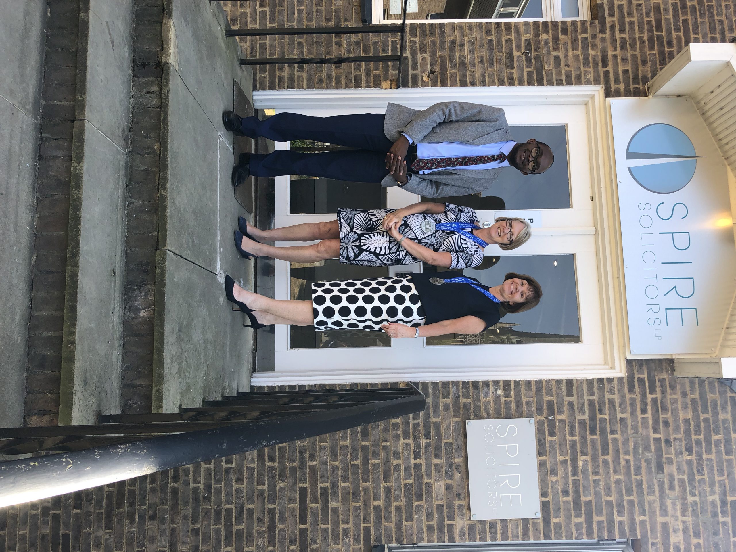 Left To Right: Ejike Ndaji, Kim Dring, Lisa Edwards