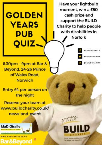 Golden Years Charity Pub Quiz