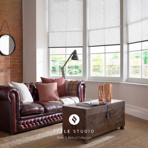 Linen look blinds suit any style of room