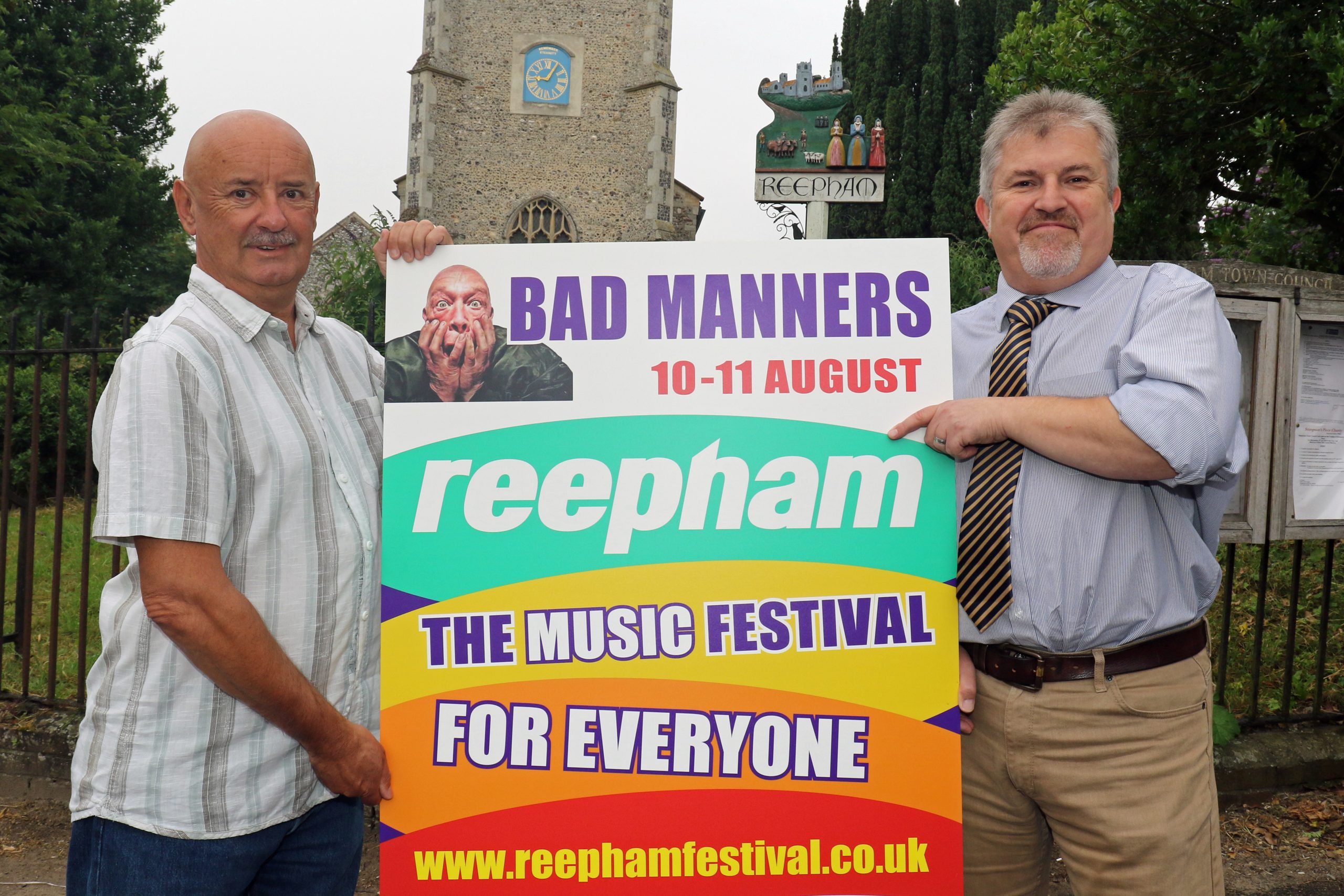 Nm Reepham Festival Director Steve Jenkins Left With Chris Solt Of Festival Sponsor Lovewell Blake.jpg