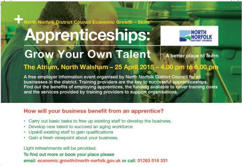 free apprenticeship information event to meet training providers