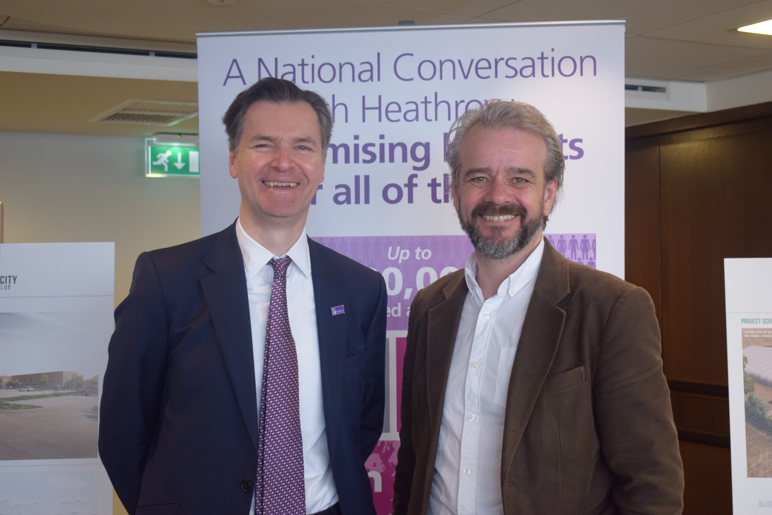 John Holland Kaye, Ceo Of London Heathrow And Chris Sargisson, Ceo Of Norfolk Chamber