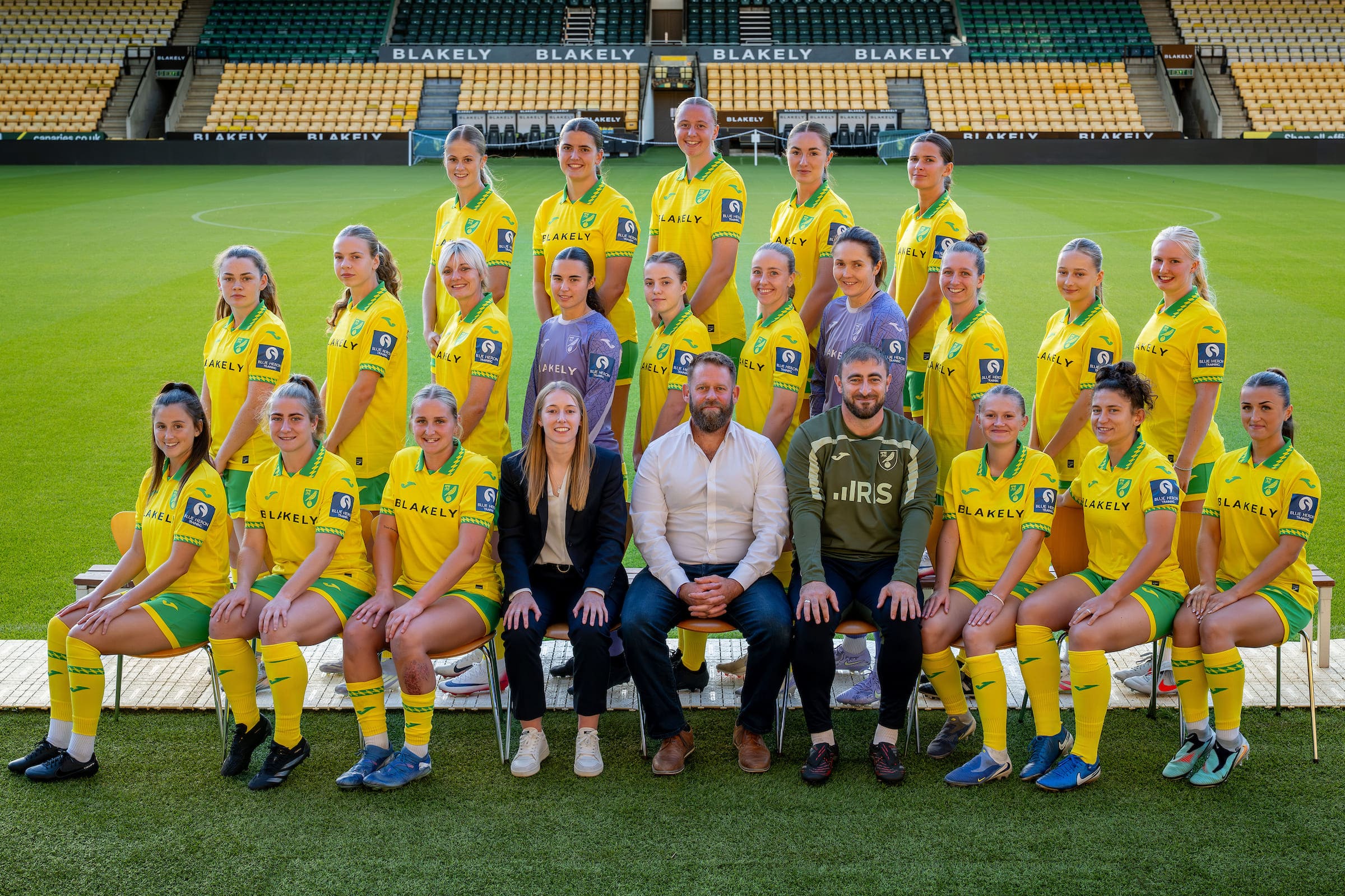 Blue Heron Training Sponsors Norwich City Womens Football Club