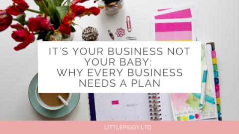 It’s Your Business Not Your Baby: Why Every Business Needs a Plan | Kathy Ennis | LittlePiggy | Blog