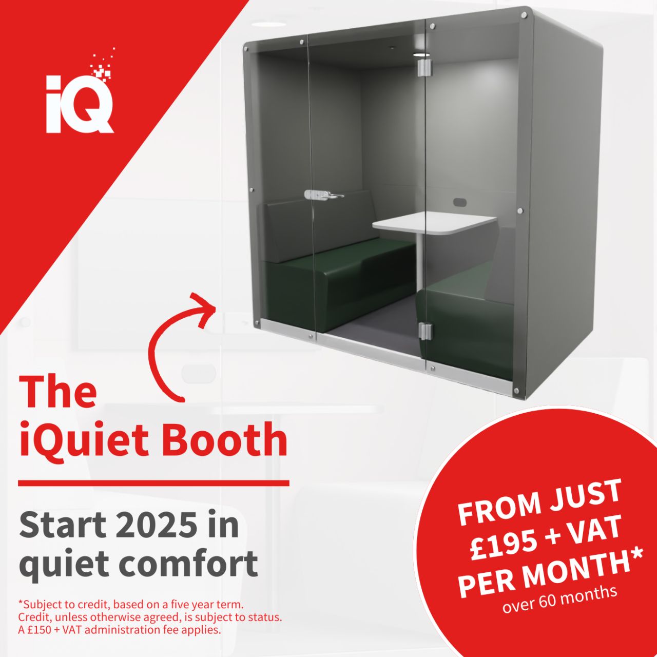 iQ Workspace iQuiet Booth