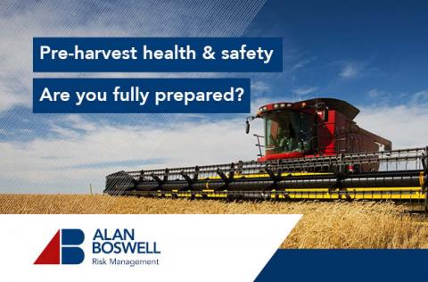 Pre-harvest health & safety