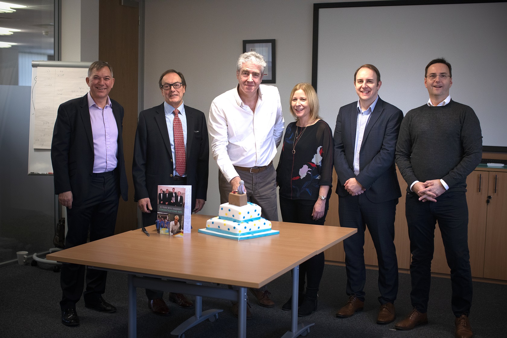 Mark Fordham (Non-Executive Director), John Chambers (Non-Executive Director), Karl Sandall (Group Chief Executive), Sarah Robertson (Group Operations Director), James Mattam (Group Business Development Director) and Daren Moore (Group Commercial Director).