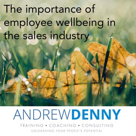 The importance of employee wellbeing in the sales industry