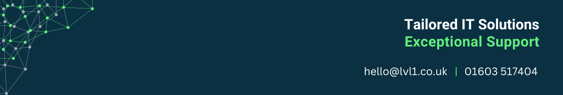 LVL1 Banner - Tailored IT