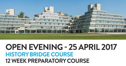 UEA History Bridge Course Open Evening