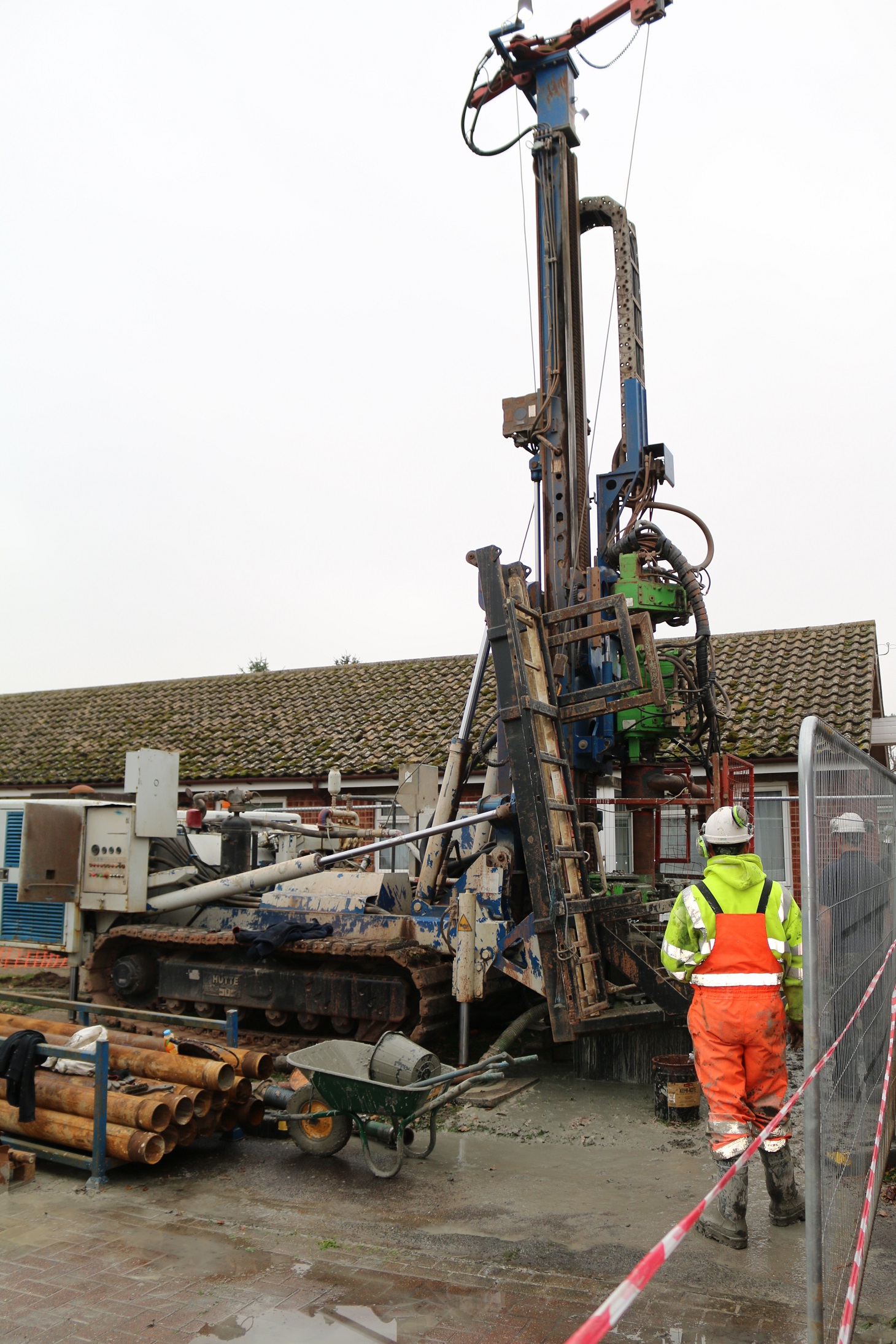 Finn Geotherm is installing a new district heating scheme at Quayside Court in Suffolk