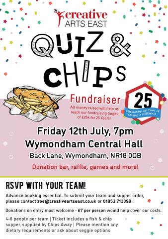 Quiz & Chips Invitation