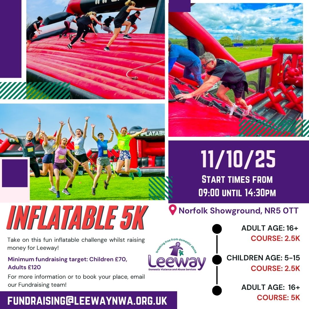 Leeway Inflatable 5k poster