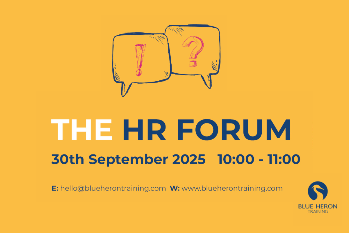 Blue Heron Training HR Forum