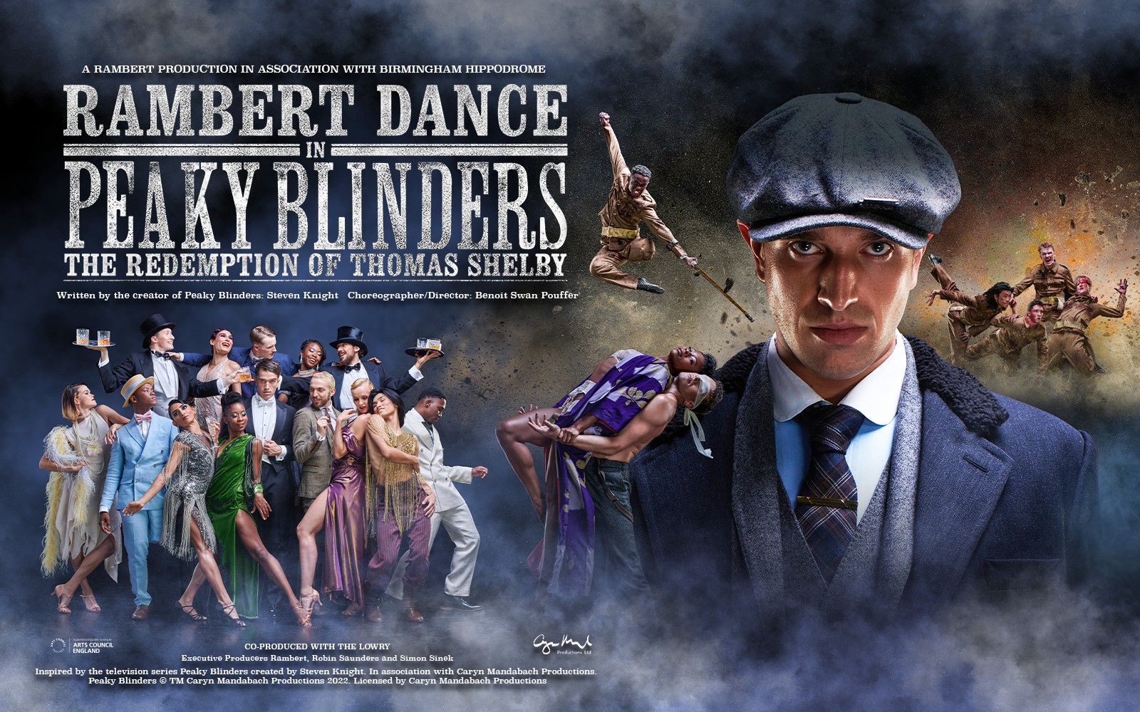 Rambert Dance company performing Peaky Blinders