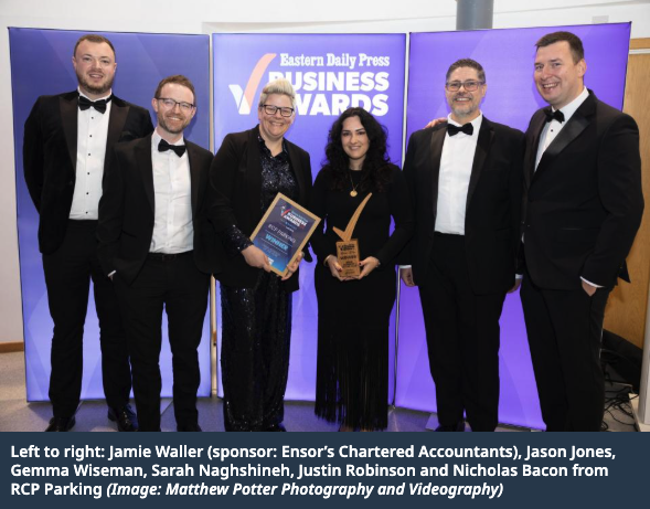 RCP team at the EDP Awards